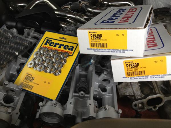 Ferrea 1mm over sized valves, titanium retainers, JWT solid Cams, JWT springs