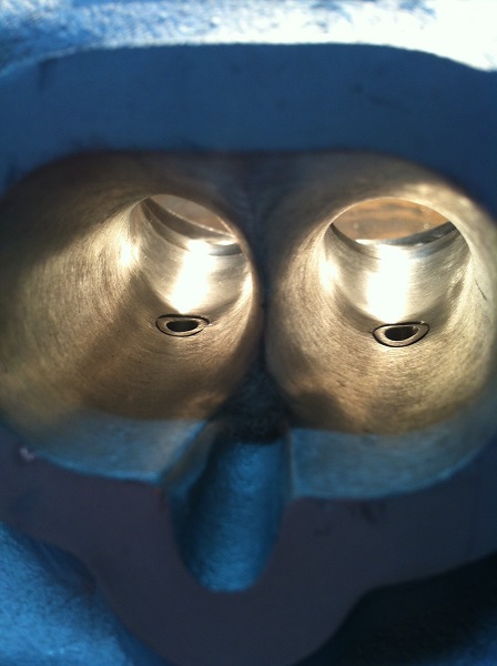 Porting and polishing the heads