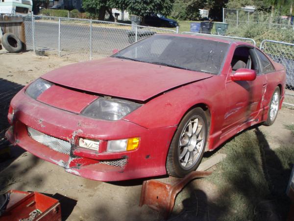 Ah my first addiction to the z. 90 na auto 2+2, paint was junk, engine was shot, had allot of aftermarket parts but the owner didn't take care of it. Had been crased at some point as the pass suspension was held together with a steel plate as thick at the sheet metal and 4 sheet metal screws. after vowing to buy a tt someday i sold this in hopes  of getting one step closer to that goal.