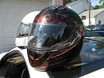Another pic of "Evil" Z racing helmet