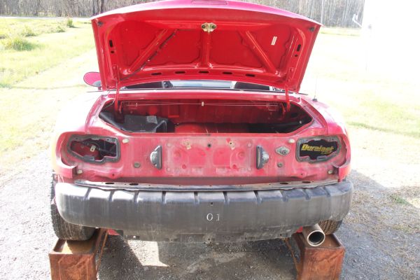 91 Miata stripped to get ready for some paint!
