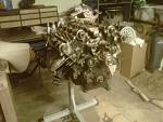 the engine looks small wen its out