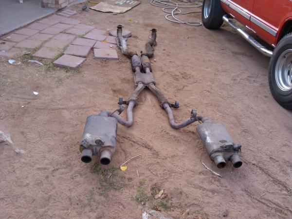 Old exhaust